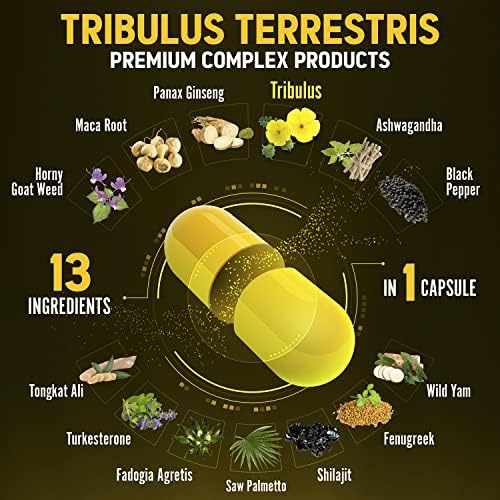 Foto 7 pulgar | Suplemento Zolotus 13 En 1 Tribulus Terrestris 16000 Mg 120 Cápsulas - Venta Internacional