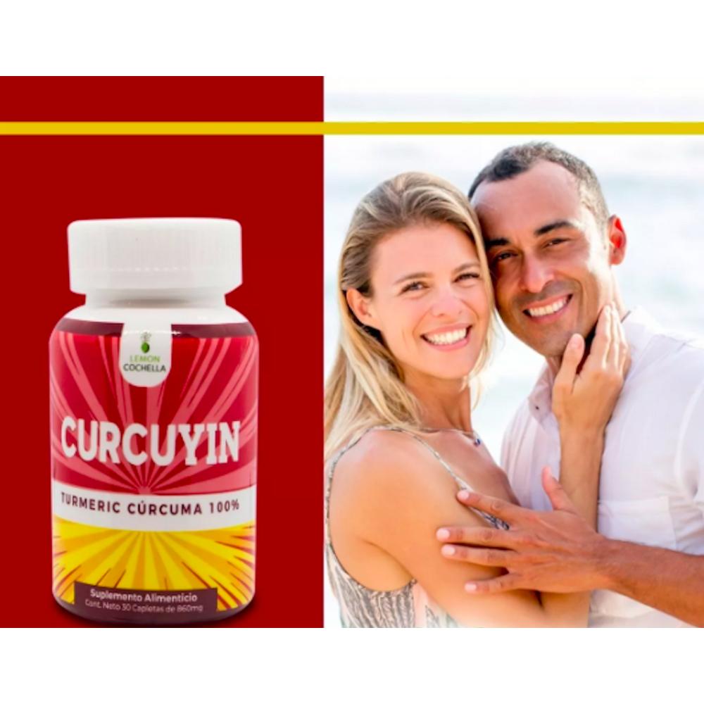Foto 5 | Curcuyin (Cúrcuma) Lemon Coachella 30 Cápsulas Pack 2