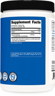 Foto 5 | Suplemento Nutricost Hmb En Polvo 250 G Con 1000 Mg Por Porción - Venta Internacional.