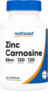 Foto 1 | Suplemento Nutricost, Zinc Y Carnosina, 86 Mg, 120 Cápsulas - Venta Internacional.