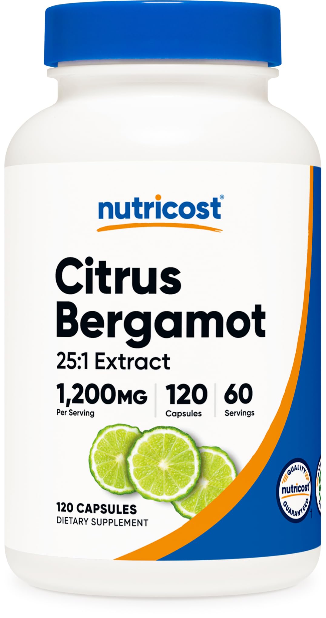 Foto 2 pulgar | Suplemento Nutricost Citrus Bergamot 1.2 G 120 Cápsulas - Venta Internacional.