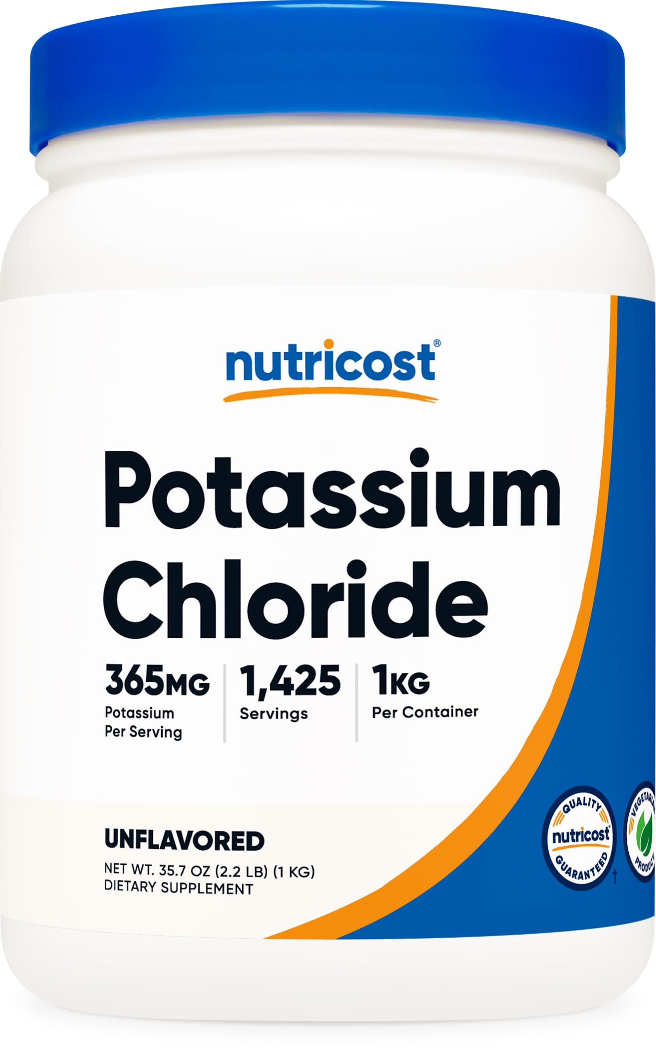 Foto 2 pulgar | Cloruro de Potasio Nutricost Sin Gluten y Sin OGM - Venta Internacional