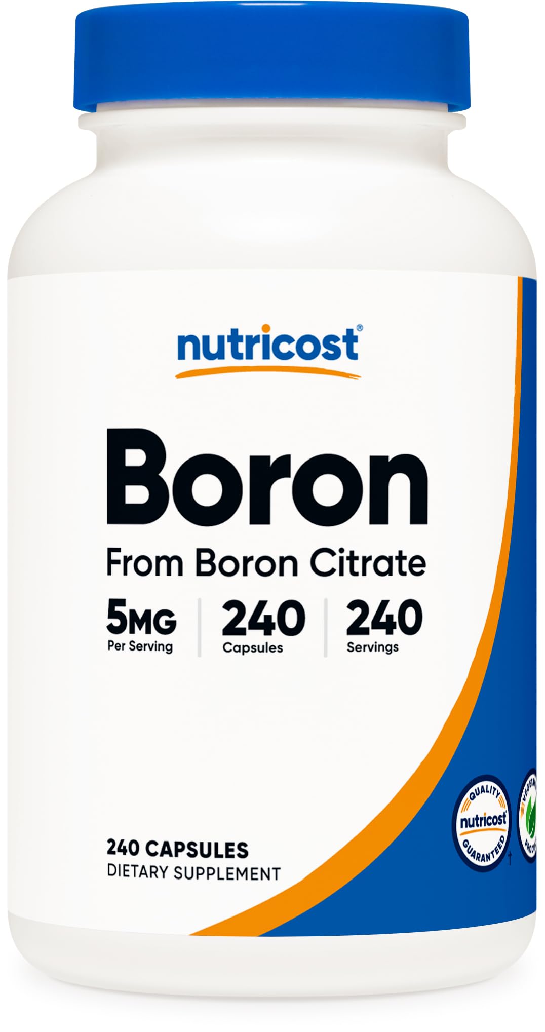 Foto 1 | Suplemento Nutricost, Cápsulas De Boro, 5 Mg X 240, Vegetariano - Venta Internacional.