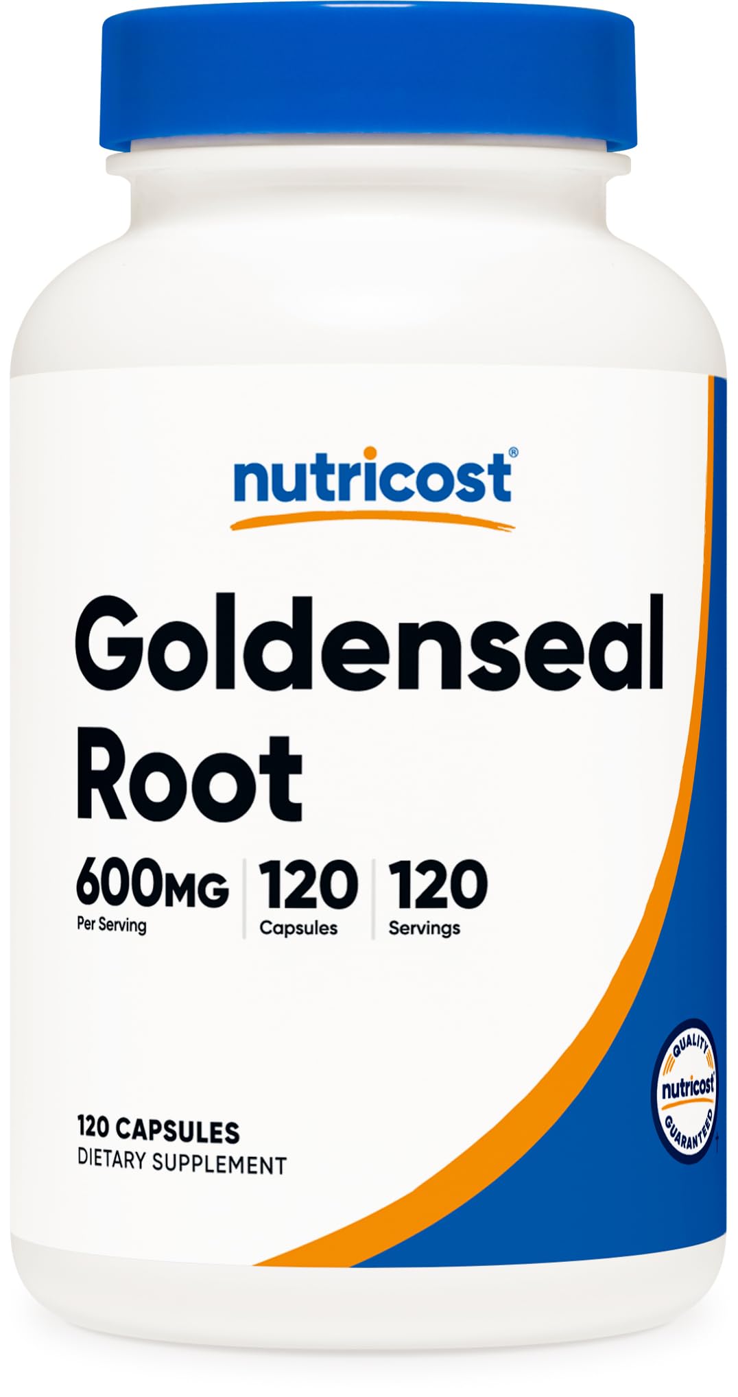 Foto 2 pulgar | Suplemento Nutricost Goldenseal Root 600 Mg 120 Cápsulas - Venta Internacional.