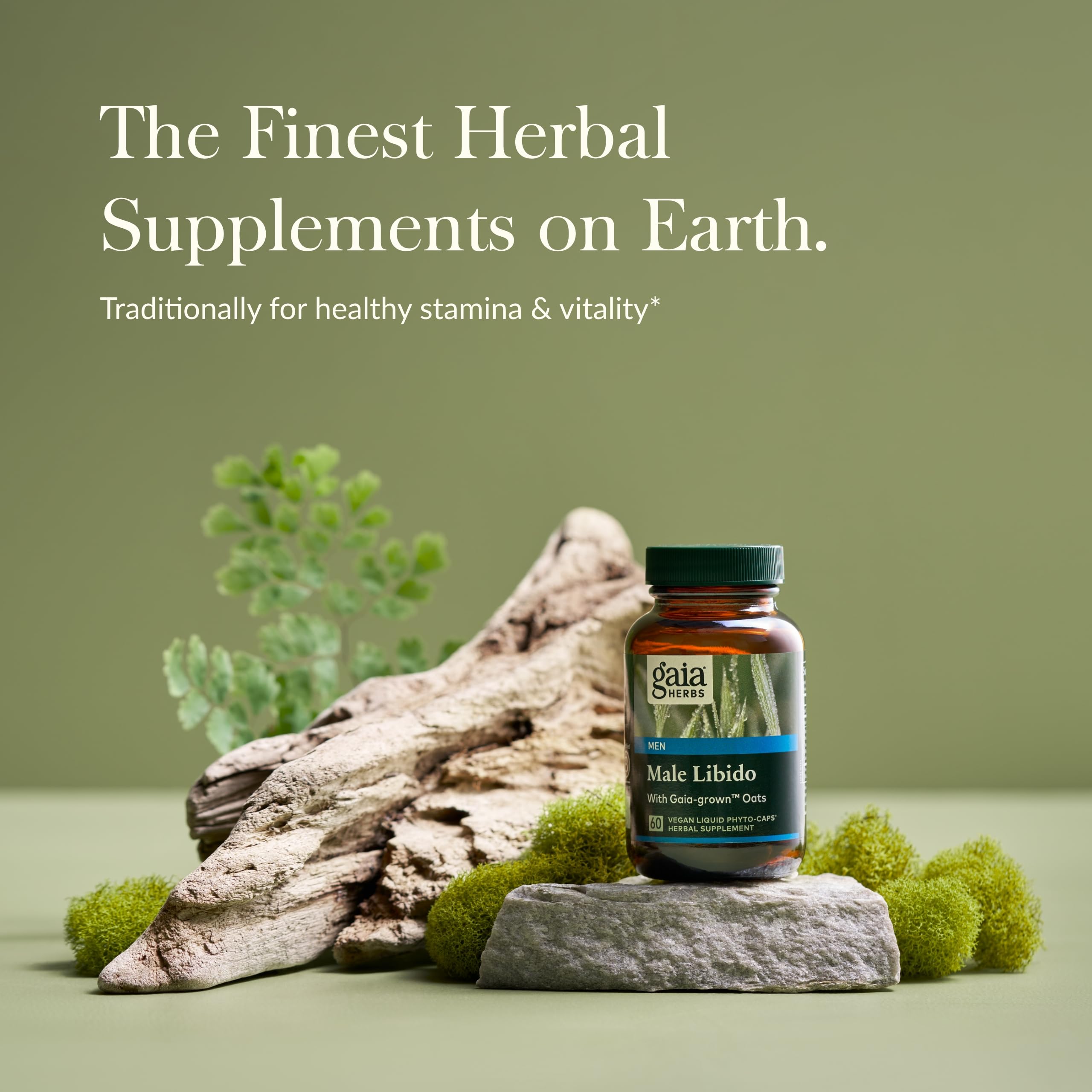 Foto 3 | Suplemento Gaia Herbs Male Libido 60 Cápsulas Veganas - Venta Internacional.
