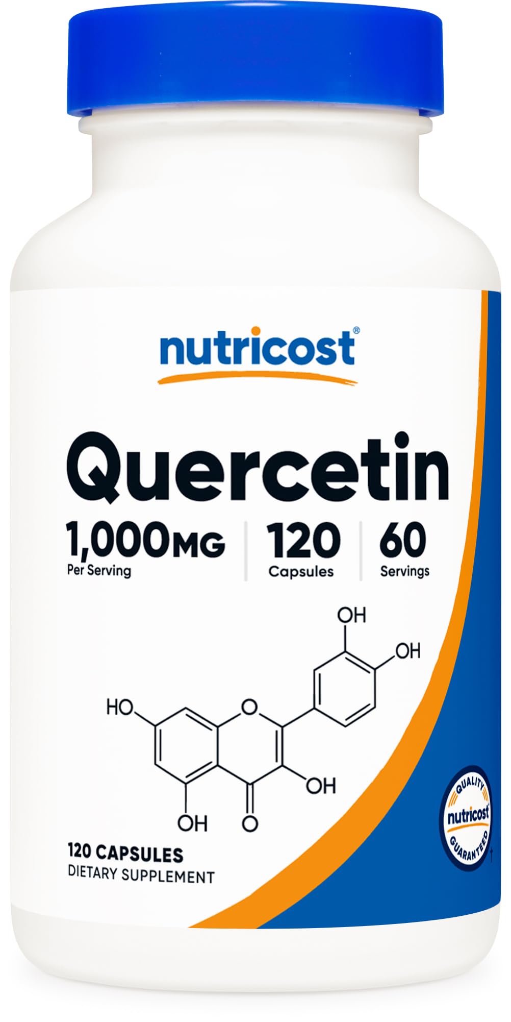 Foto 2 pulgar | Suplemento Nutricost Quercetina 1000 Mg 120 Cápsulas - Venta Internacional.
