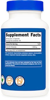 Foto 5 | Suplemento Nutricost Quercetina 1000 Mg 120 Cápsulas - Venta Internacional.