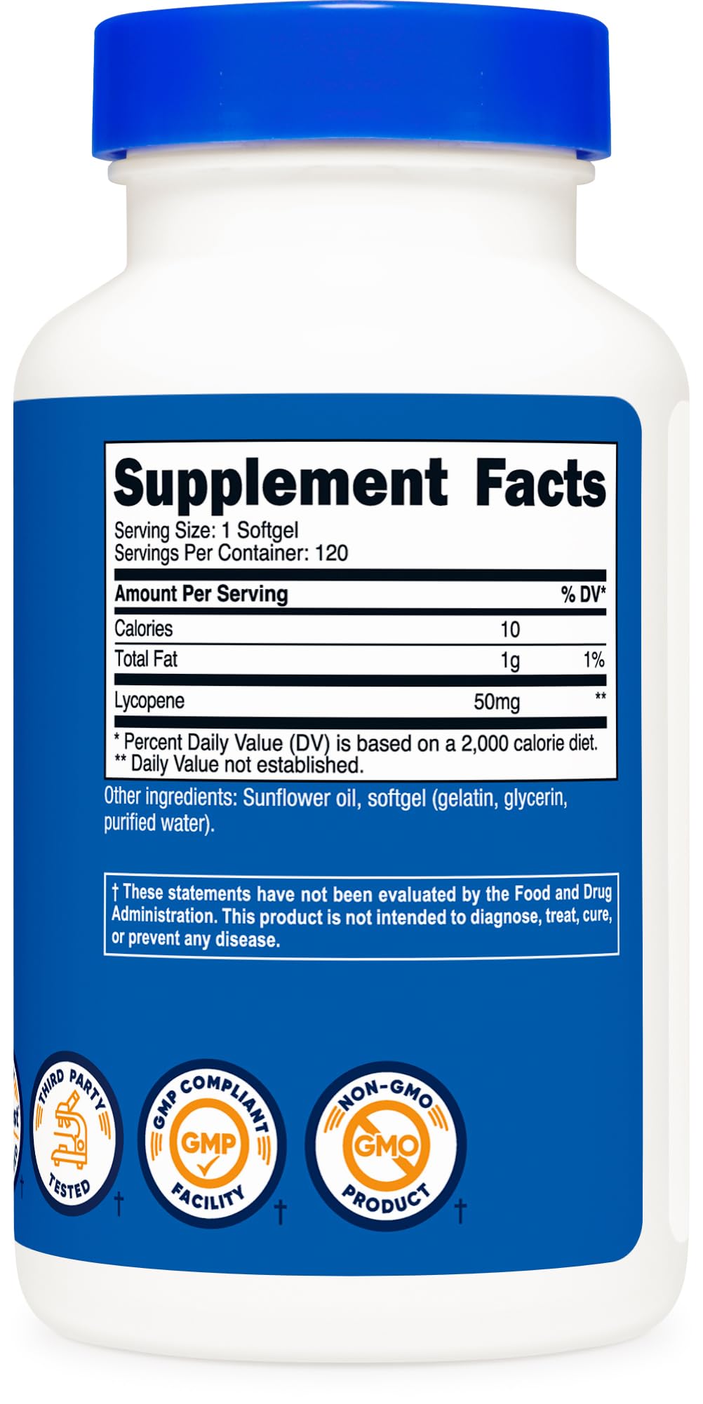 Foto 6 pulgar | Suplemento Nutricost, Licopeno, 50 Mg, Cápsulas Blandas, 120 Cápsulas Blandas - Venta Internacional.