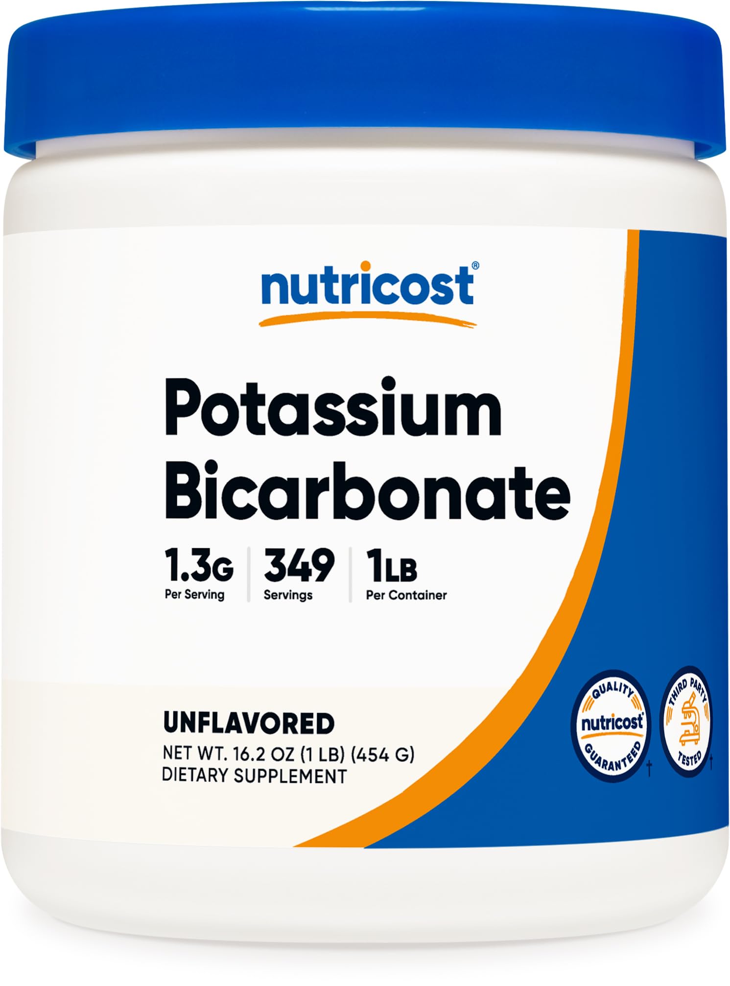 Foto 2 pulgar | Bicarbonato De Potasio En Polvo Nutricost 454 G Sin Gluten - Venta Internacional.