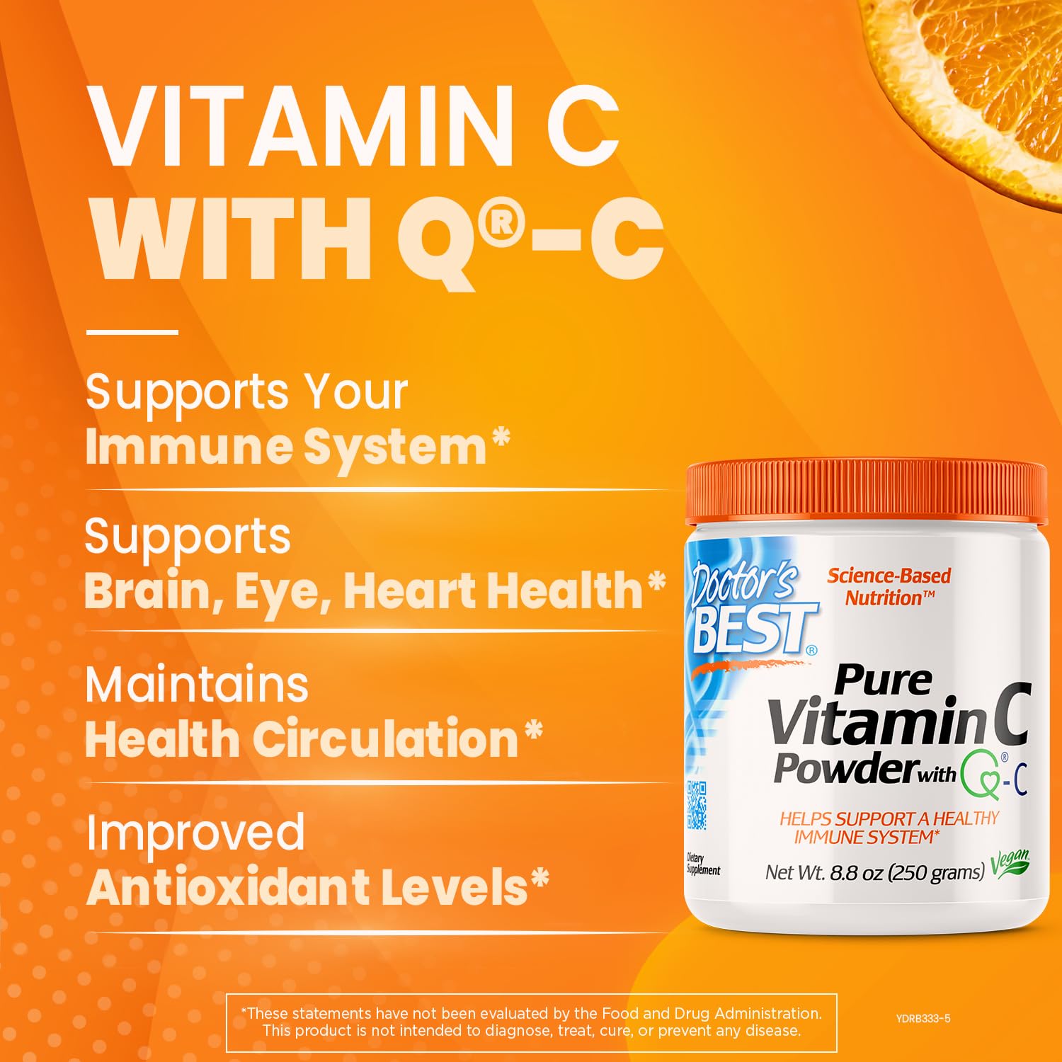 Foto 3 pulgar | Vitamina C En Polvo Doctor's Best Q-c 250 G 1000 Mg Escocia - Venta Internacional.