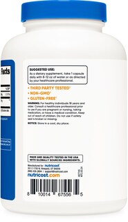 Foto 5 | Suplemento Nutricost De Vitamina C Con Escaramujo, 1025 Mg, 240 Cápsulas - Venta Internacional.