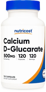 Foto 1 | Suplemento Nutricost D-glucarato De Calcio 500 Mg 120 Cápsulas - Venta Internacional.