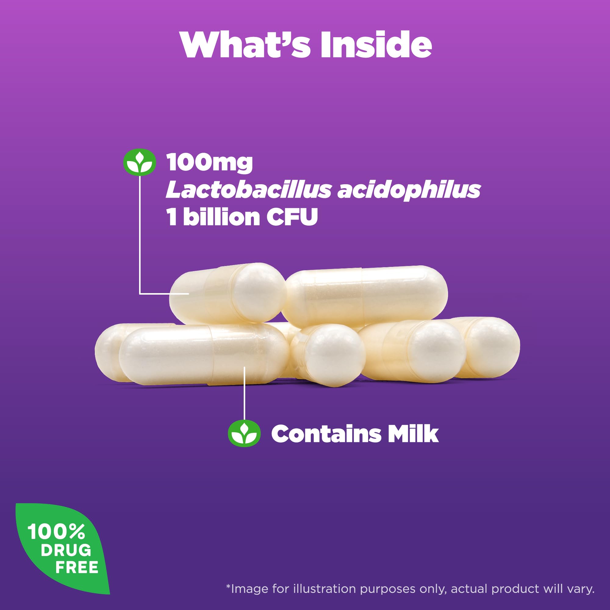 Foto 4 pulgar | Suplemento Probiótico Natrol Acidophilus 100 Mg 150 Cápsulas - Venta Internacional.