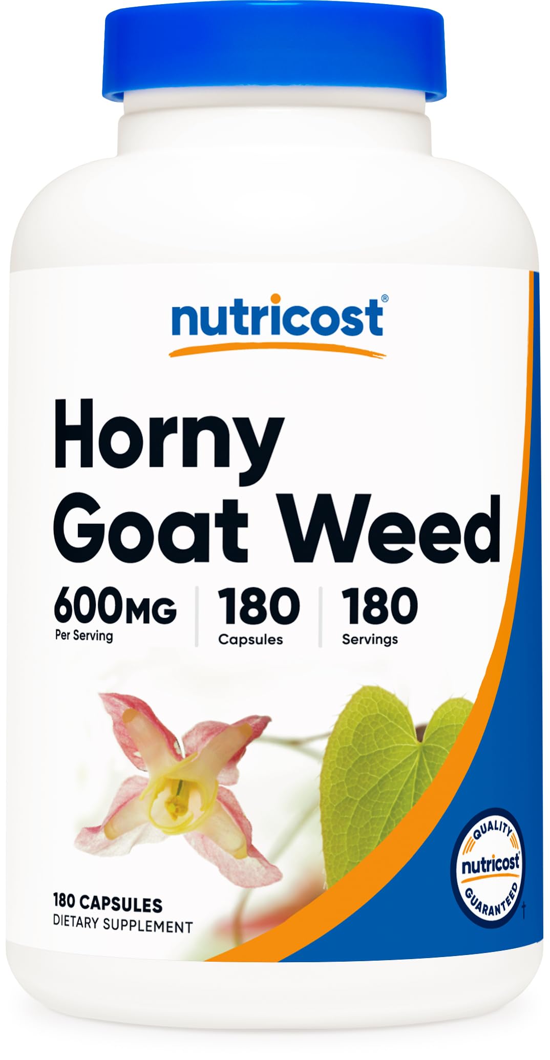 Foto 1 | Suplemento Nutricost De Extracto De Hierba De Cabra En Celo, 600 Mg, 180 Cápsulas - Venta Internacional.