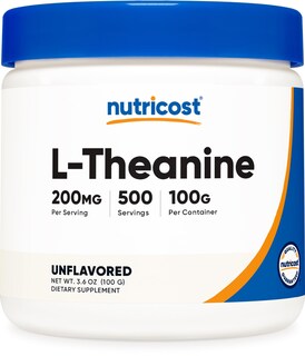 Foto 1 | Suplemento Nutricost De L-teanina En Polvo, 100 G, Sin Gluten Y Sin Ogm - Venta Internacional.