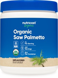 Foto 1 | Saw Palmetto En Polvo Nutricost Organic 227 G, Certificado Por El Usda - Venta Internacional.