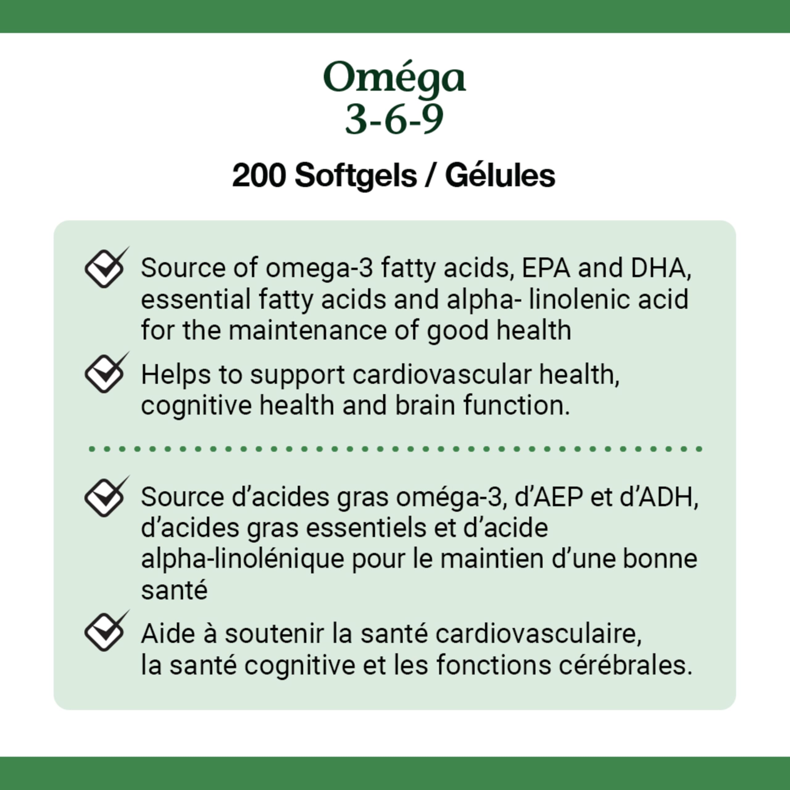 Foto 5 pulgar | Suplemento Nature's Bounty Omega-3-6-9 1200 Mg 200 Cápsulas Blandas - Venta Internacional.