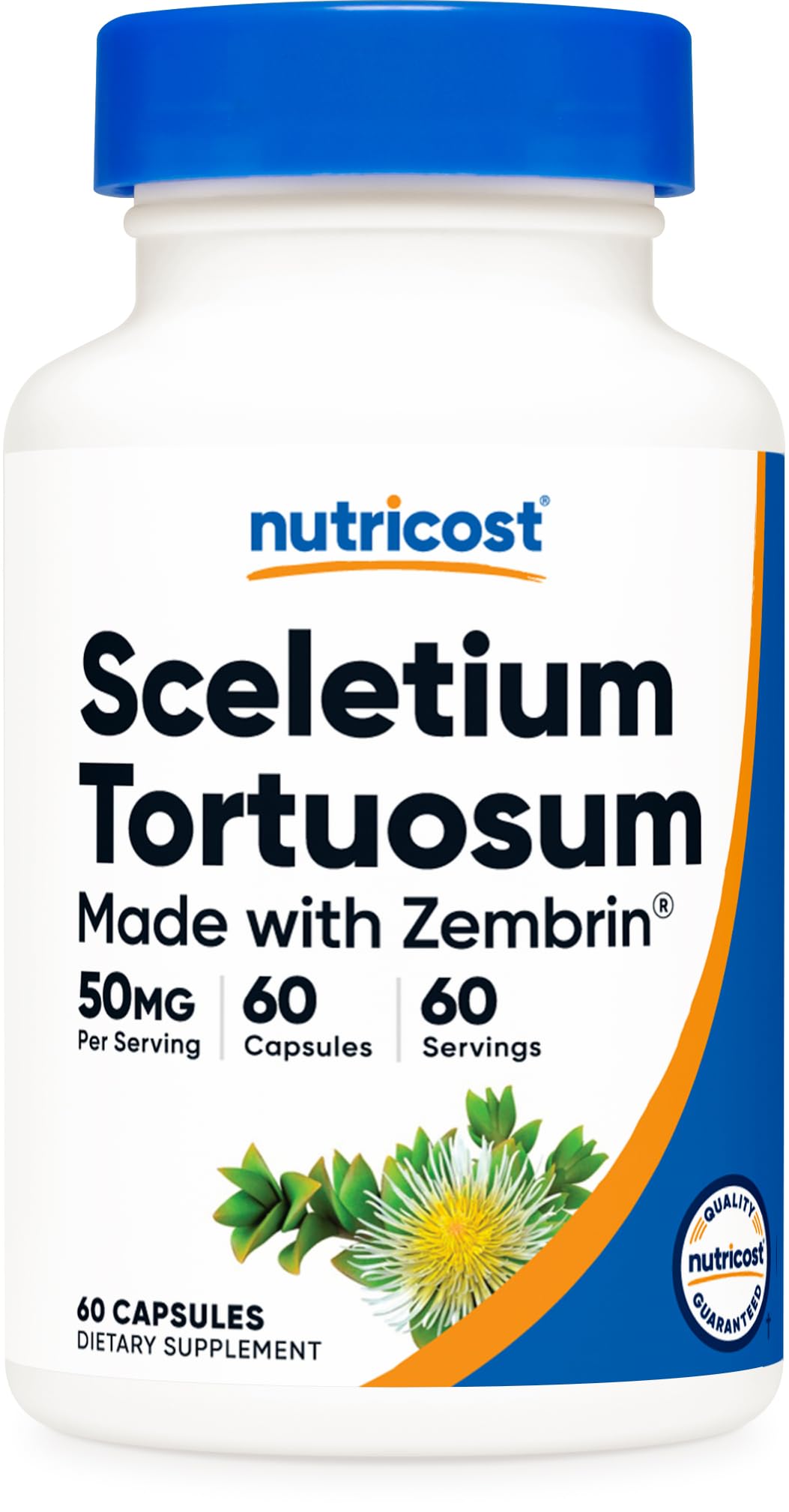Foto 1 | Suplemento Nutricost Zembrin Sceletium Tortuosum 60 Cápsulas - Venta Internacional.