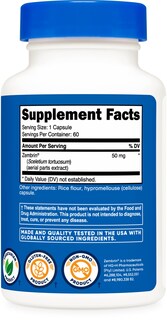 Foto 5 | Suplemento Nutricost Zembrin Sceletium Tortuosum 60 Cápsulas - Venta Internacional.