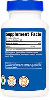 Foto 5 | Suplemento Nutricost L-serina 500 Mg 120 Cápsulas Vegetariano - Venta Internacional.