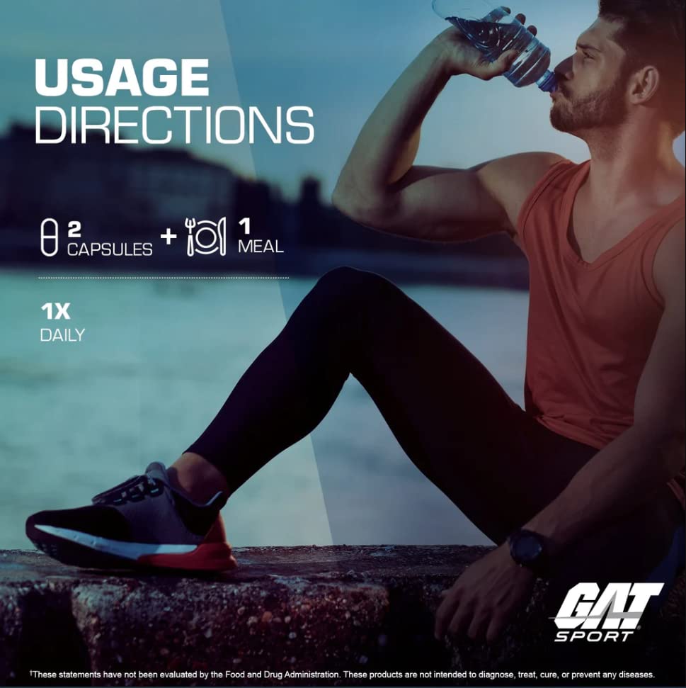 Foto 5 pulgar | Suplemento Gat Sport Multi + Test Para Hombre, 60 Comprimidos - Venta Internacional.