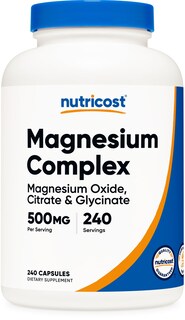 Foto 1 | Suplemento Nutricost Magnesium Complex 500 Mg 240 Cápsulas - Venta Internacional.