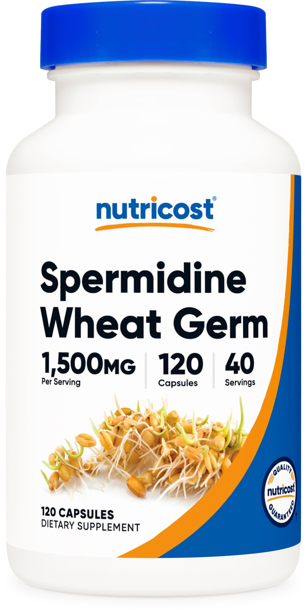 Foto 2 pulgar | Suplemento Nutricost De Espermidina: Extracto De Germen De Trigo, 1500 Mg - Venta Internacional.