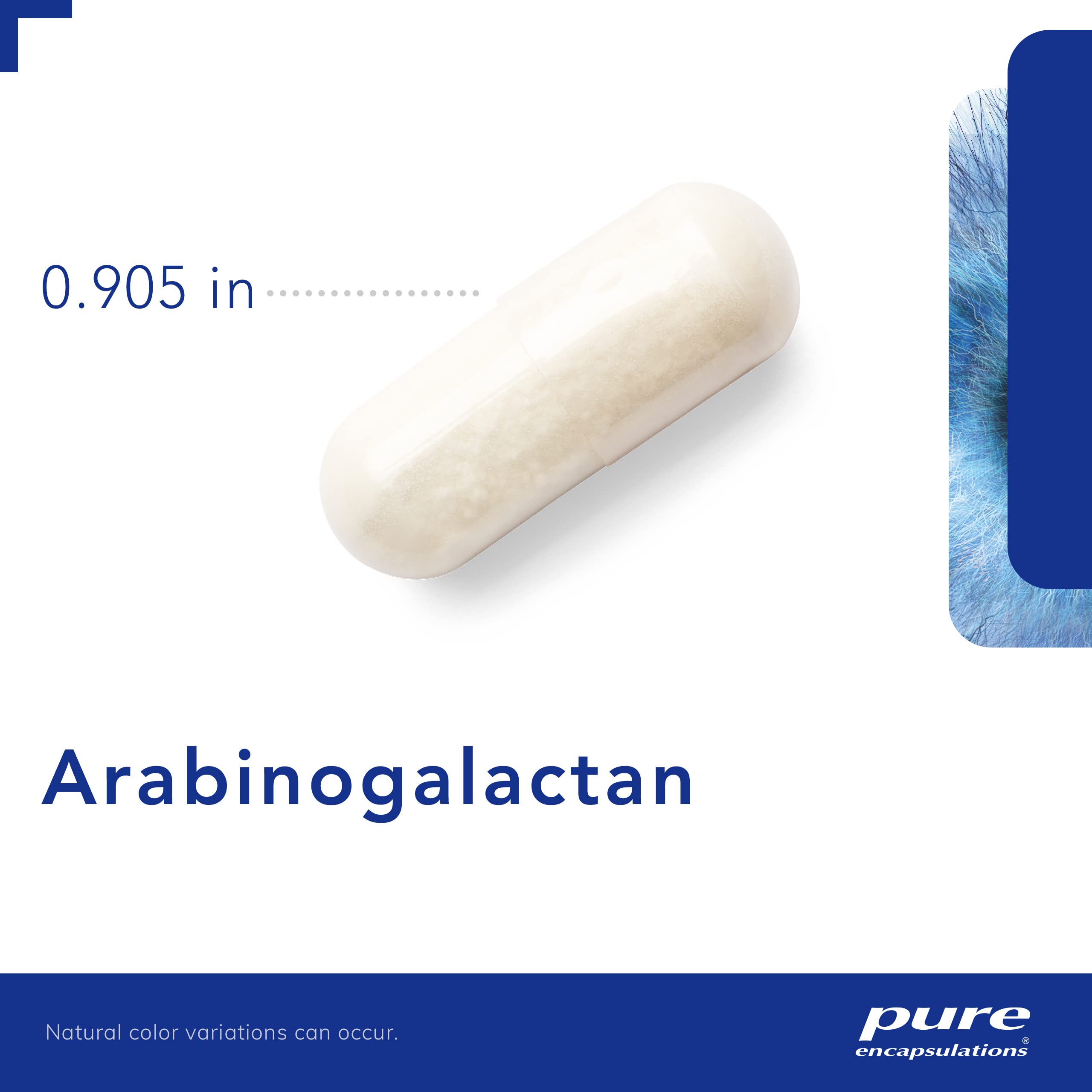 Foto 4 pulgar | Suplemento Pure Encapsulations Arabinogalactan 90 Cápsulas - Venta Internacional.