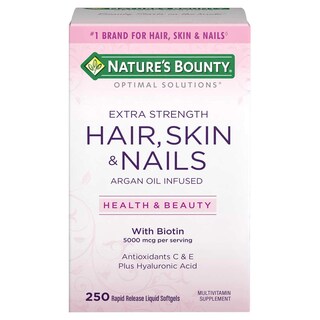 Foto 1 | Suplemento De Biotina Nature's Bounty Para Cabello, Piel Y Uñas: 5000 Mcg - Venta Internacional.