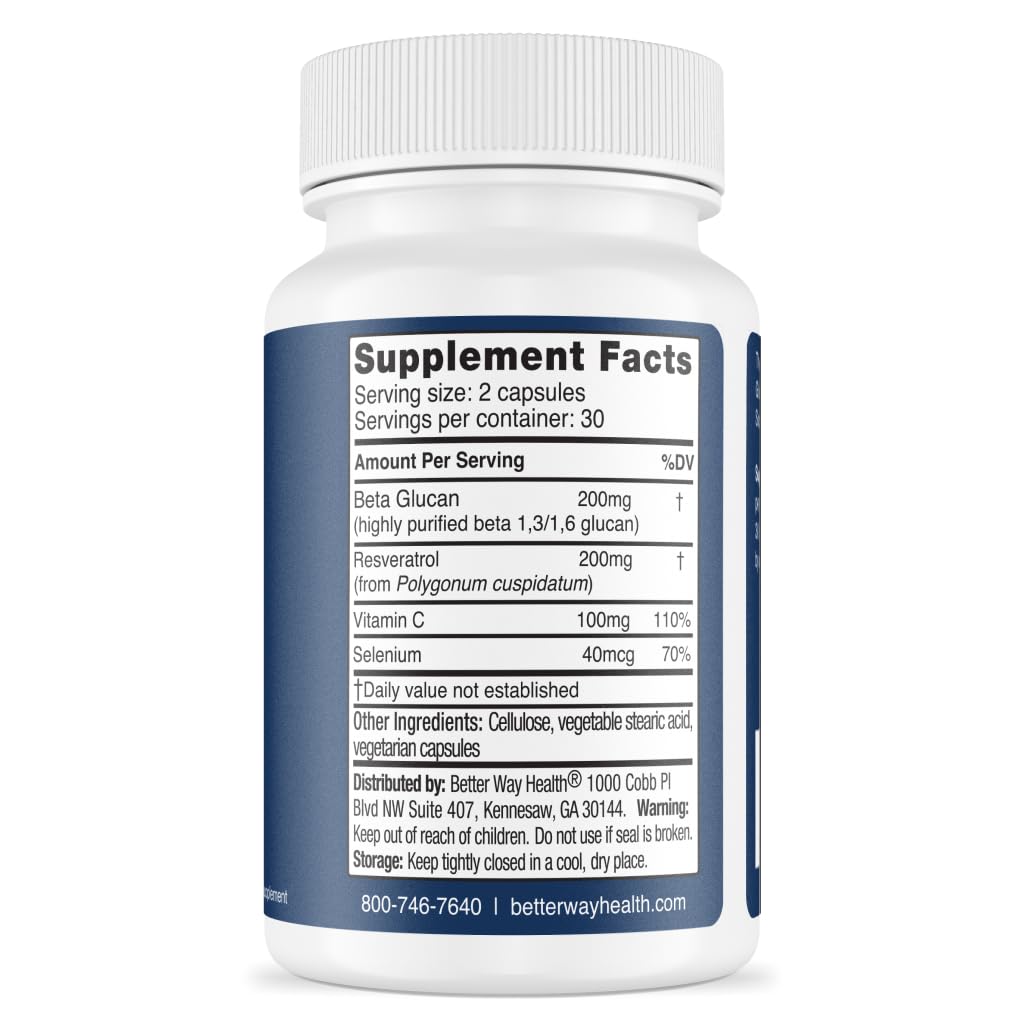 Foto 6 pulgar | Suplemento Better Way Health Advanced Immune Support 60 Cápsulas - Venta Internacional.
