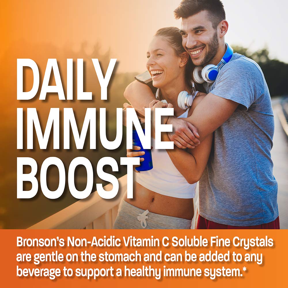 Foto 5 pulgar | Vitamina C En Polvo, Ascorbato De Sodio Bronson, 454 G - Venta Internacional.