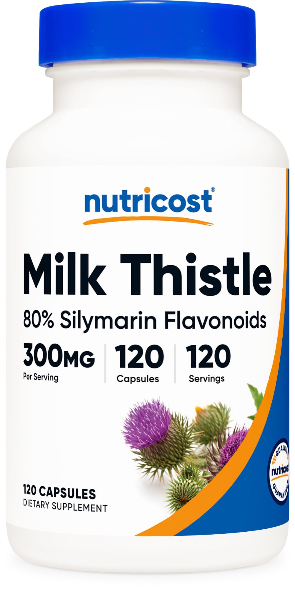 Foto 1 | Suplemento Nutricost, Cápsulas De Cardo Mariano, 300 Mg, 120 Cápsulas - Venta Internacional.