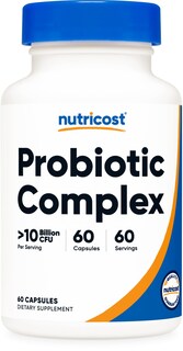 Foto 1 | Complejo Probiótico Nutricost 10 Mil Millones De Cfu 60 Cápsulas - Venta Internacional.