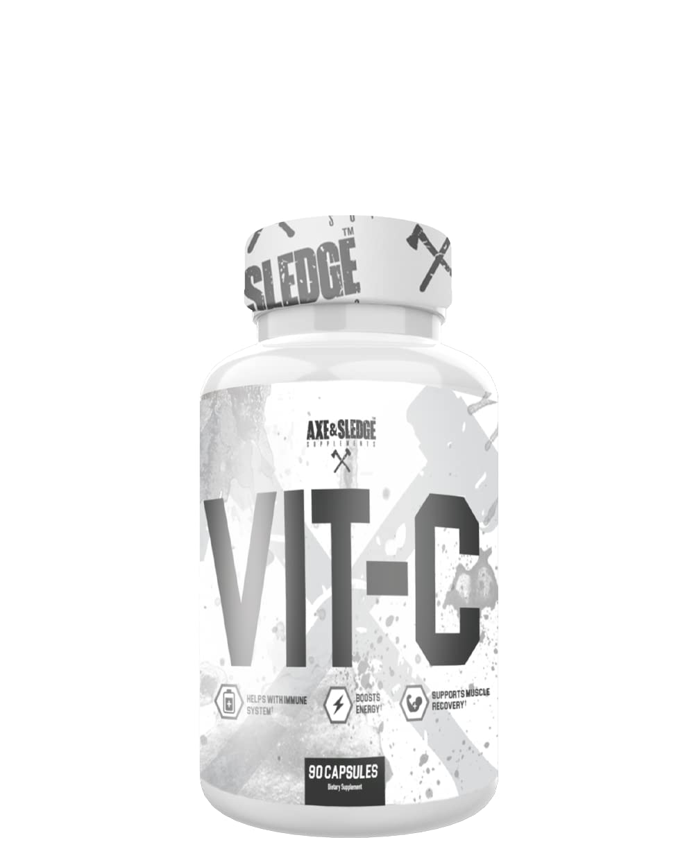Suplemento Axe & Sledge De Vitamina C 1000 Mg 90 Cápsulas Vegetarianas - Venta Internacional.
