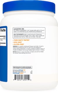 Foto 3 | Carbón Activado En Polvo Nutricost, 500 G, Apto Para Uso Alimentario - Venta Internacional.