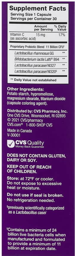 Foto 5 pulgar | Suplemento Dietético Probiótico Cvs Health Maximum Strength - Venta Internacional.