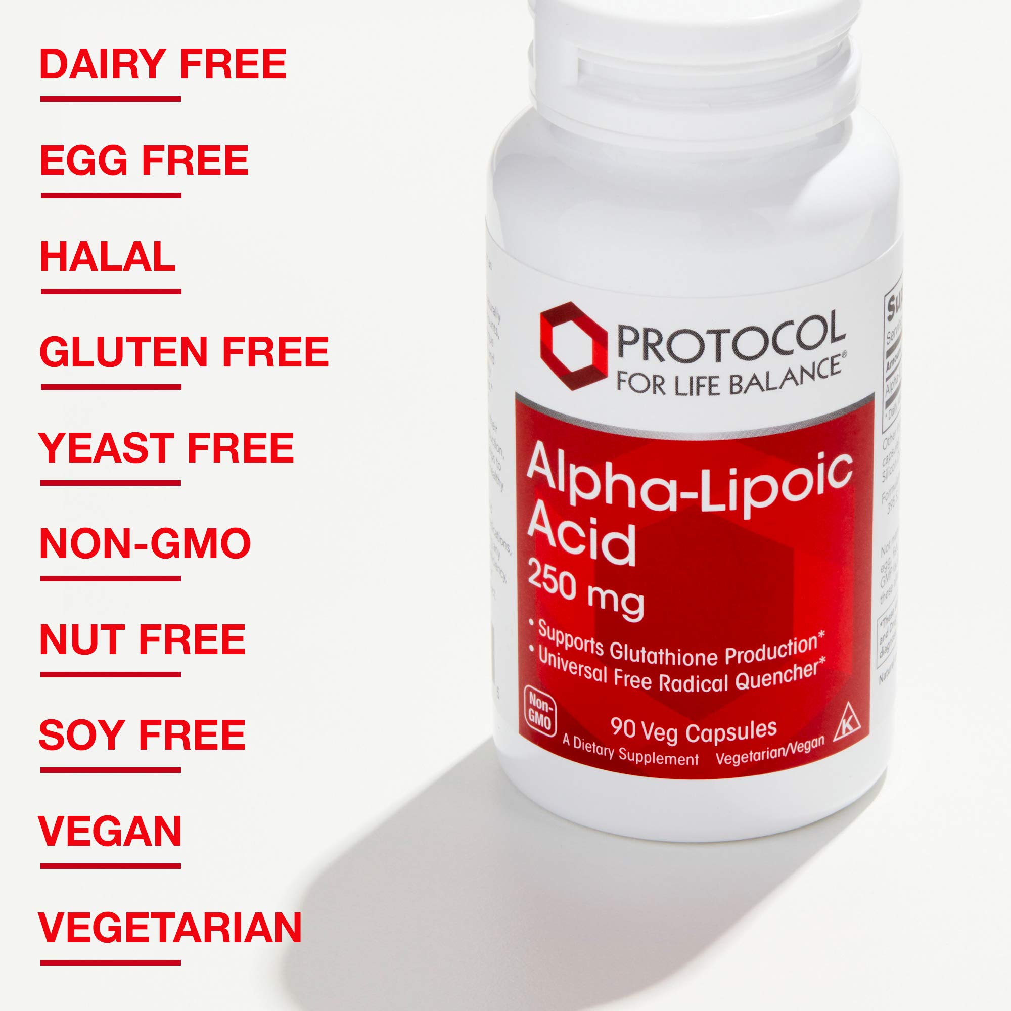 Foto 7 pulgar | Protocolo De Suplementos De Ácido Alfa Lipoico 250 Mg De Ala 90 Cápsulas - Venta Internacional.