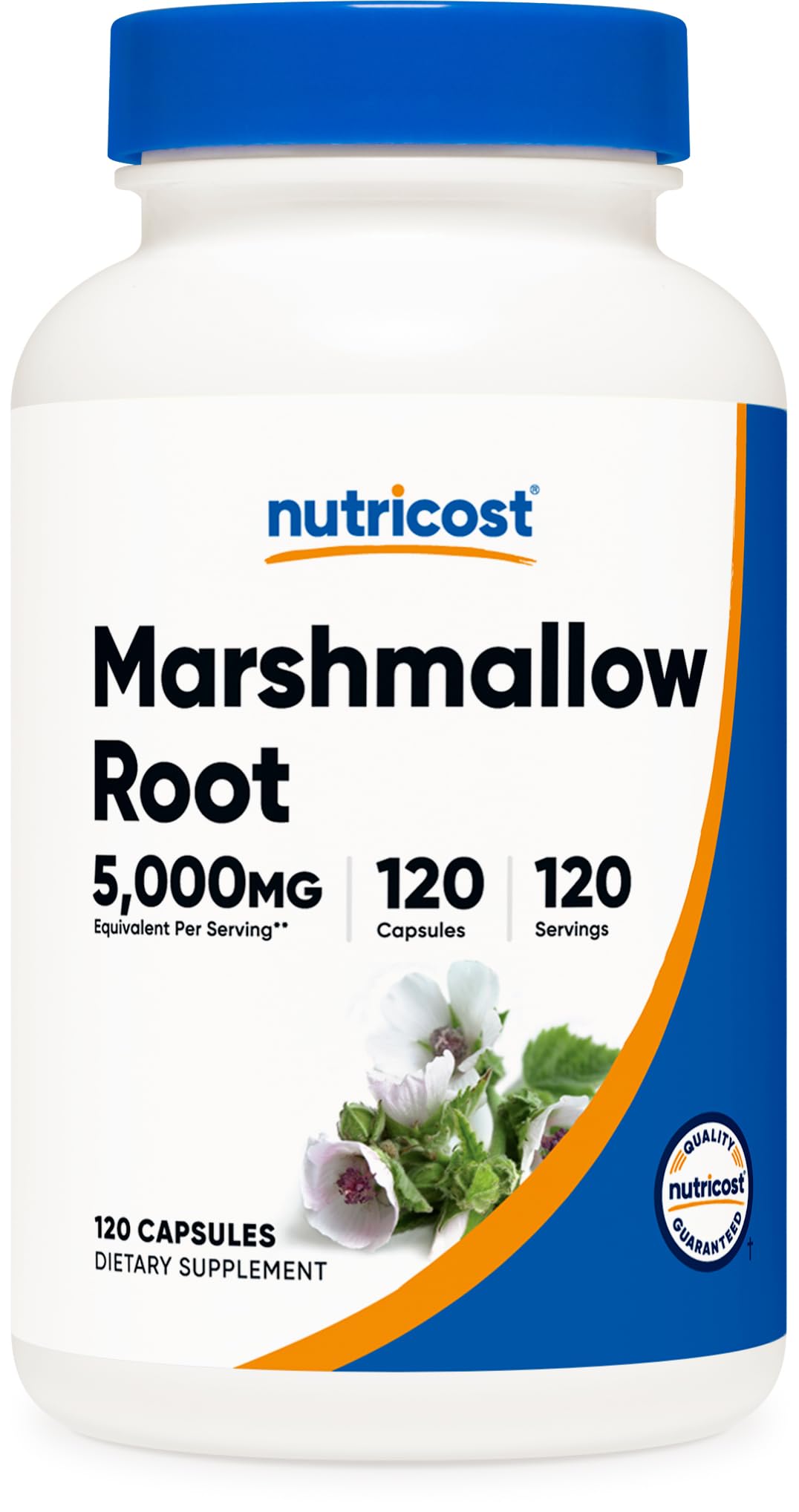 Foto 2 pulgar | Suplemento Nutricost De Raíz De Malvavisco 5000 Mg 120 Cápsulas - Venta Internacional.