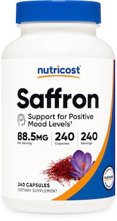 Foto 1 | Suplemento Nutricost Extracto De Azafrán 88,5 Mg 240 Cápsulas - Venta Internacional.