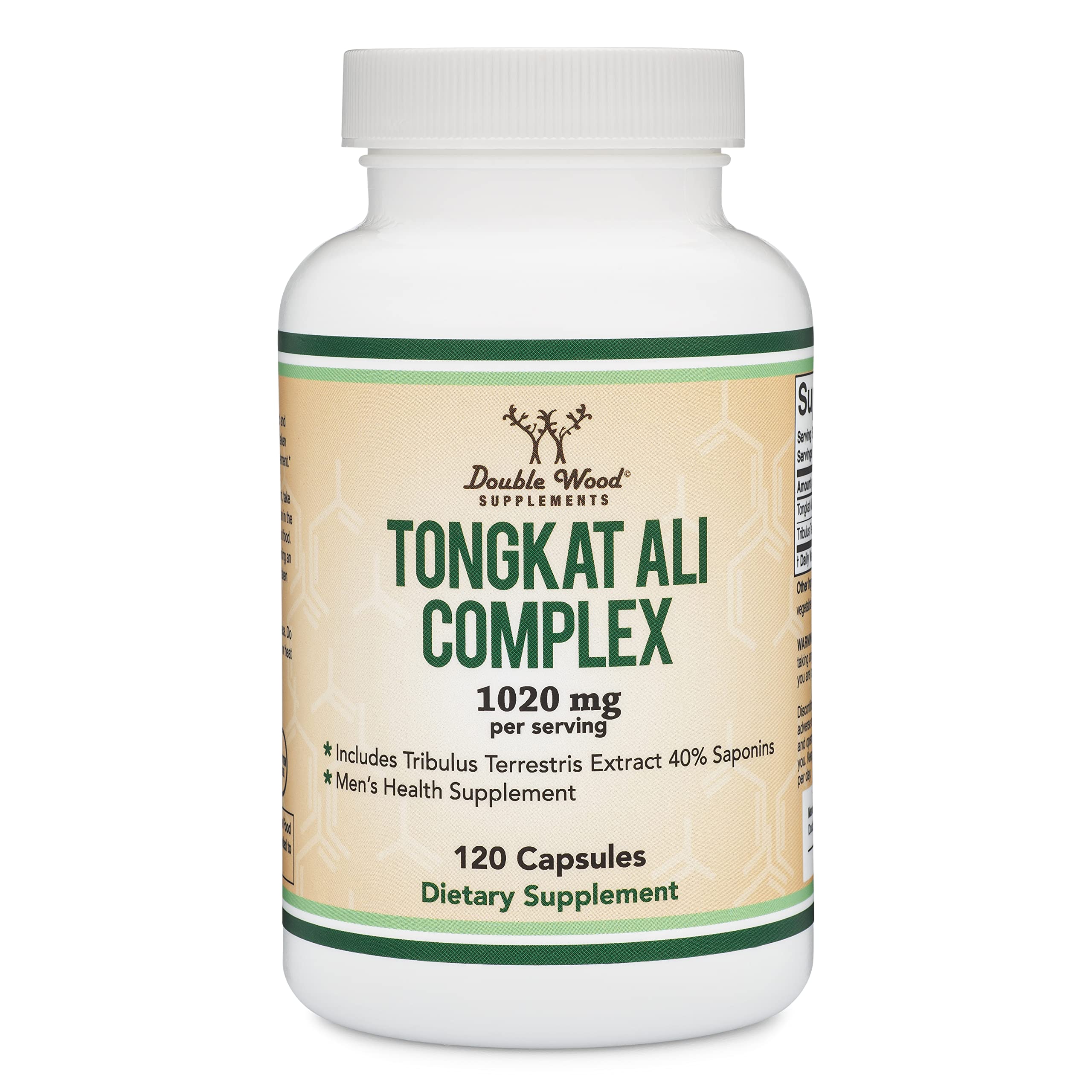 Foto 4 pulgar | Suplemento De Extracto De Double Wood Tongkat Ali 200:1 1020 Mg - Venta Internacional.