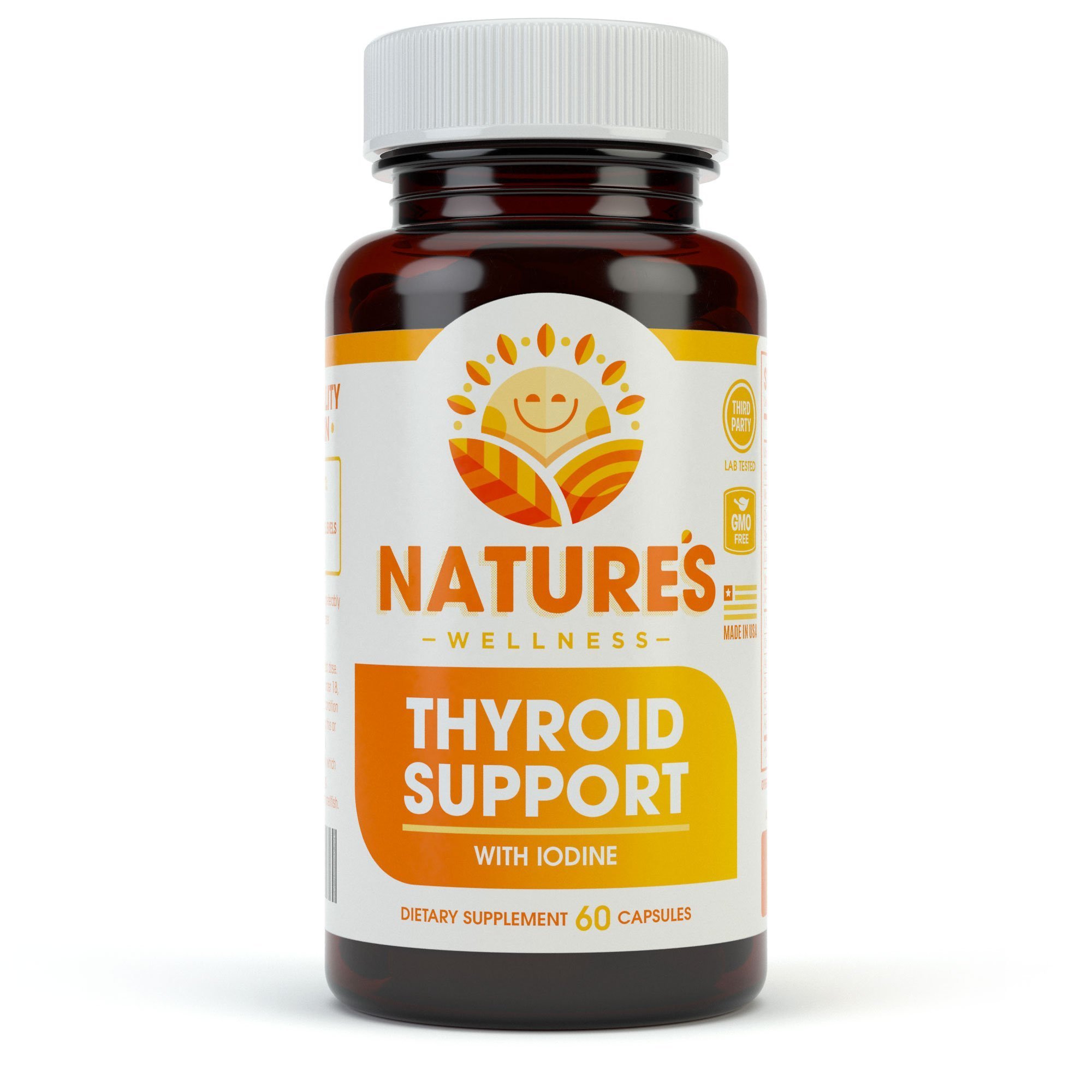 Foto 2 pulgar | Suplemento De Apoyo A La Tiroides Natures Wellness Con Yodo Y Más - Venta Internacional.