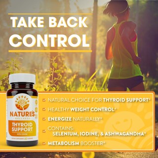 Foto 3 | Suplemento De Apoyo A La Tiroides Natures Wellness Con Yodo Y Más - Venta Internacional.
