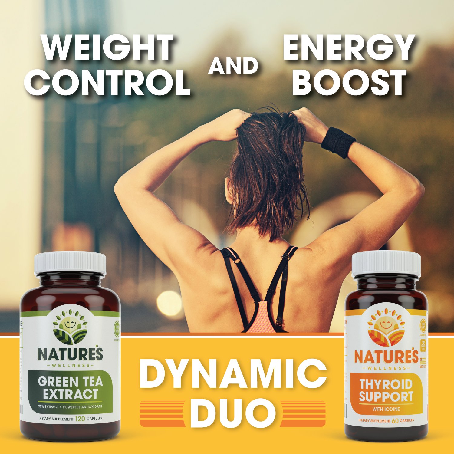 Foto 4 | Suplemento De Apoyo A La Tiroides Natures Wellness Con Yodo Y Más - Venta Internacional.