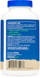 Foto 4 | Suplemento Nutricost Shatavari 600 Mg 180 Cápsulas Orgánicas - Venta Internacional.