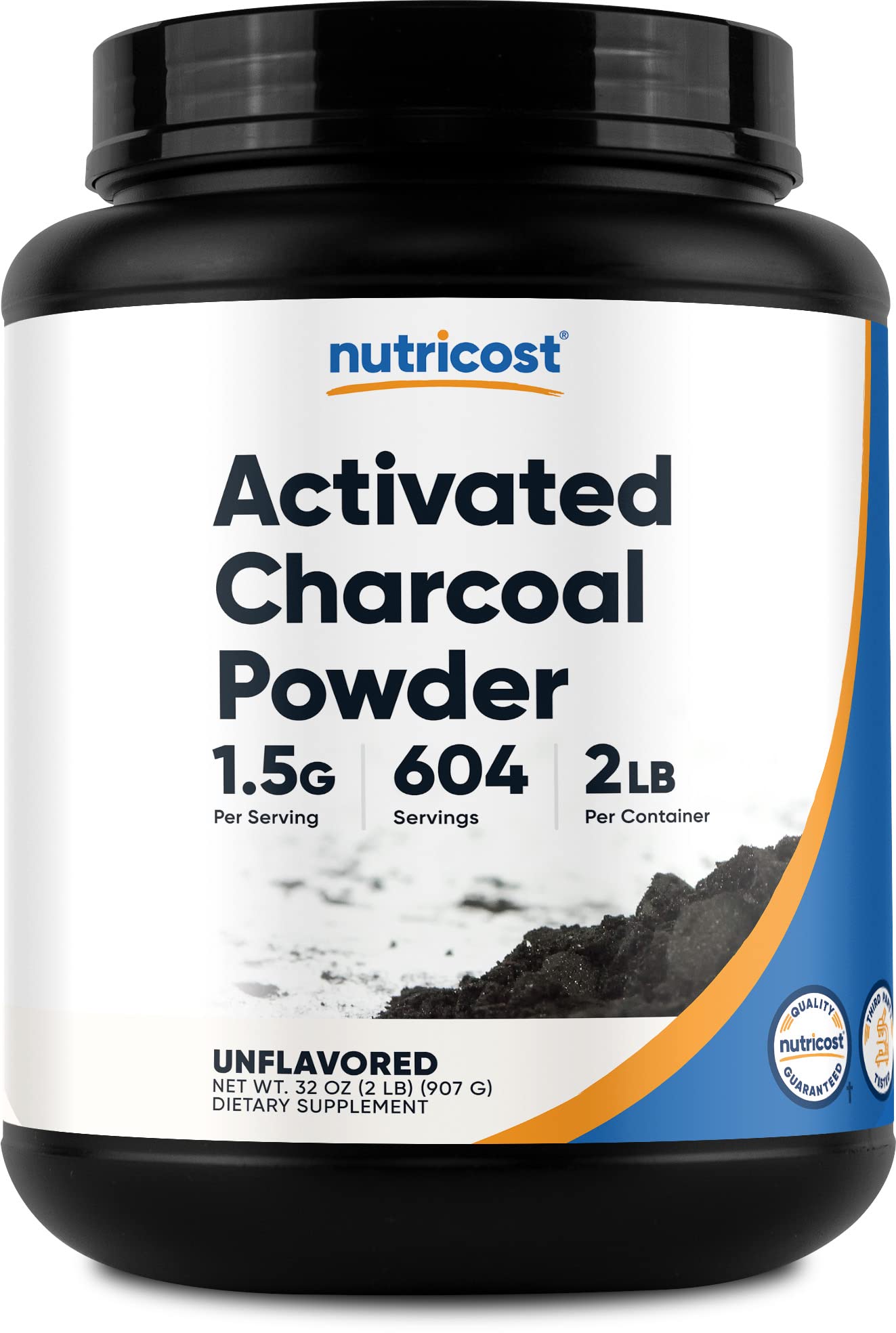 Carbón Activado En Polvo Nutricost 907 G De Calidad Alimentaria - Venta Internacional.