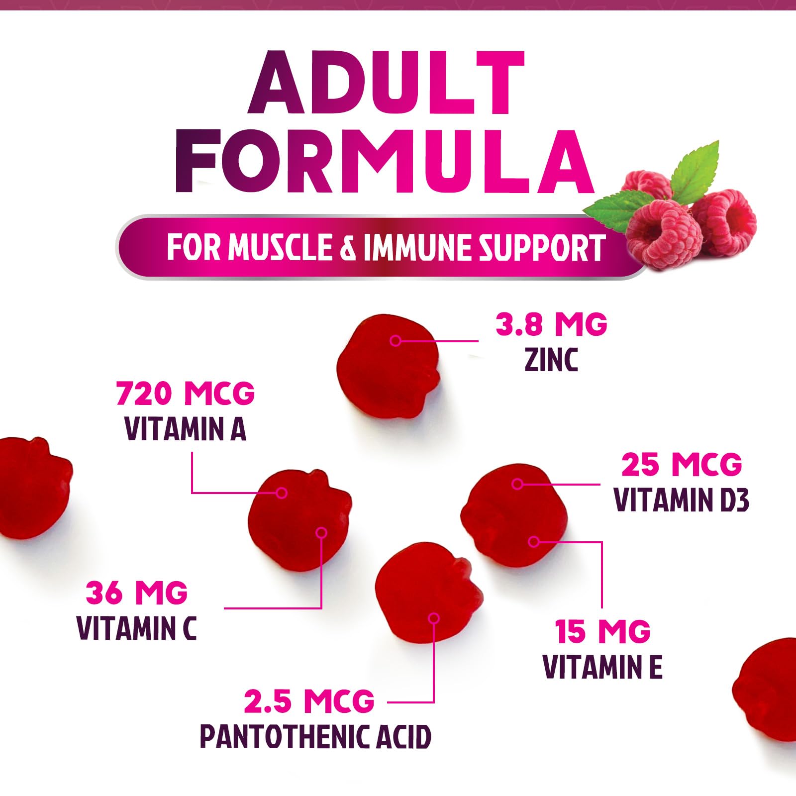 Foto 4 pulgar | Gomitas Multivitamínicas, Vitaminas, Nature's Nutrition, 120 Gomitas - Venta Internacional.