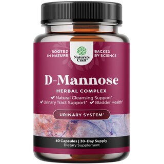 Foto 1 | Suplemento Natures Craft D-manose Con Arándano, 1000 Mg, 60 Cápsulas - Venta Internacional.