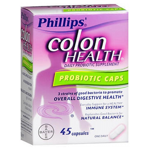 Foto 2 pulgar | Suplemento Bayer Phillips Colon Health Capsules 45 Cápsulas X2 - Venta Internacional