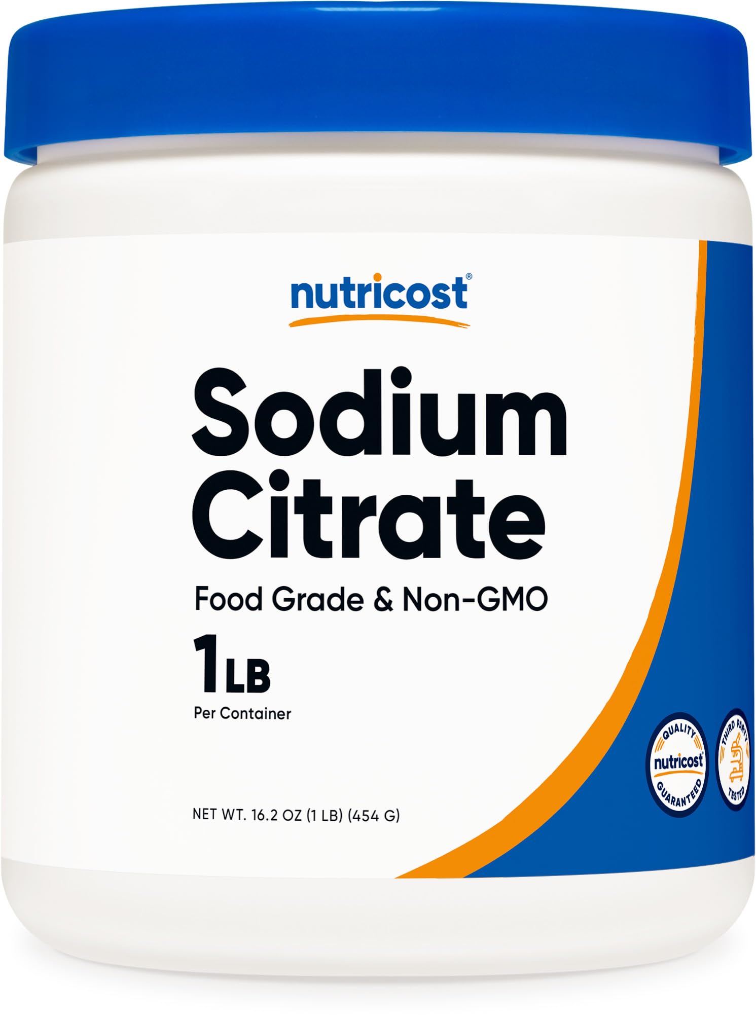 Foto 1 | Citrato De Sodio En Polvo Nutricost 454 G (454 Ml) De Calidad Alimentaria, Sin Ogm - Venta Internacional.