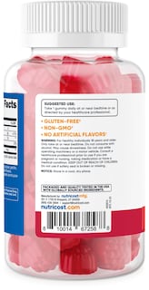 Foto 4 | Suplemento Nutricost: Gomitas De Melatonina, 1 Mg, 180 Fresas - Venta Internacional.